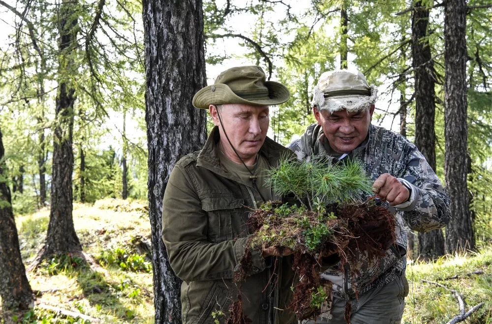 Путин В Тайге Сентябрь 2025 Фото